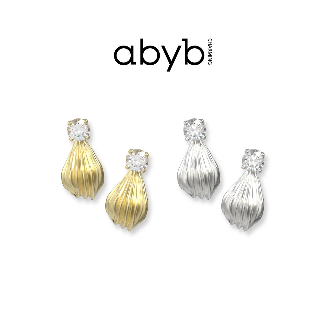 【赵露思同款】ABYBCHARMING奶油泡芙配饰时尚耳饰项链明星同款饰品