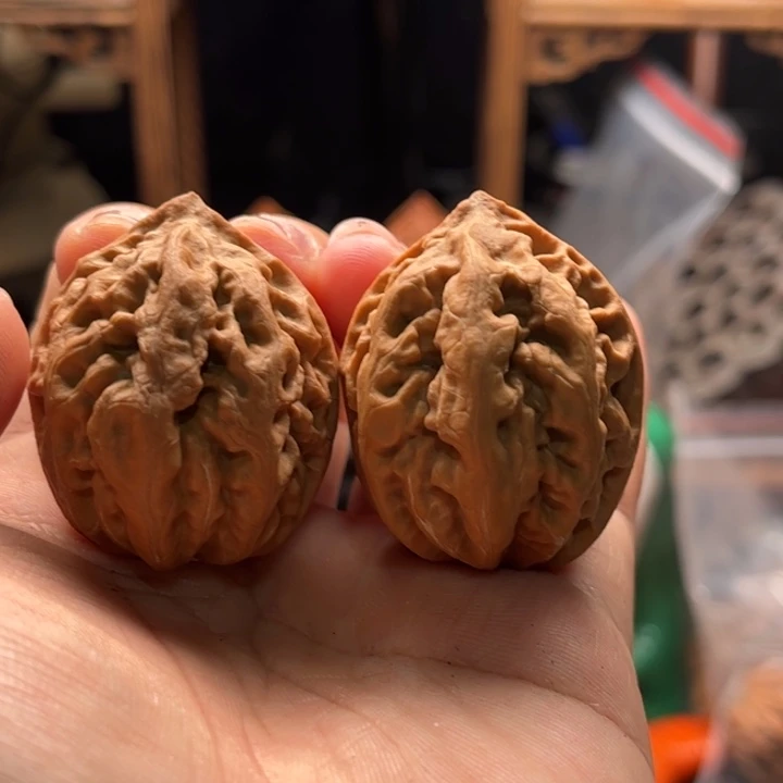 文玩核桃把件楸大胖140