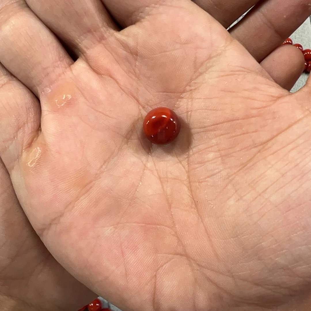 合金手串南红玛瑙10+老型单珠zwt