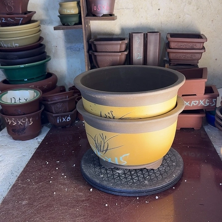 紫砂花盆清仓处理