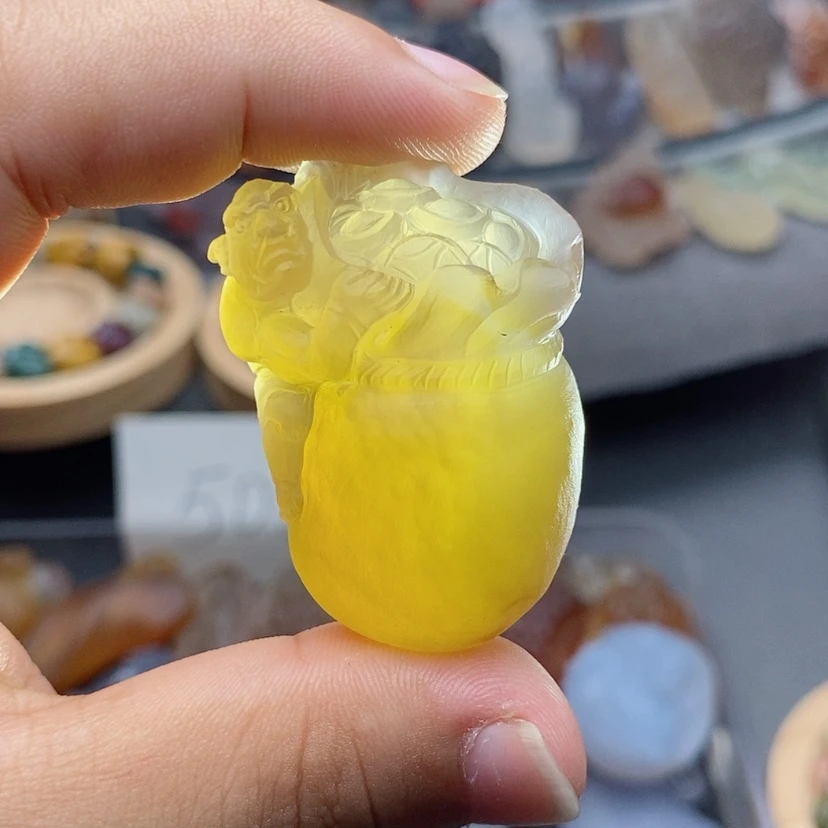 【闪购商品】未镶嵌吊坠定制玛瑙