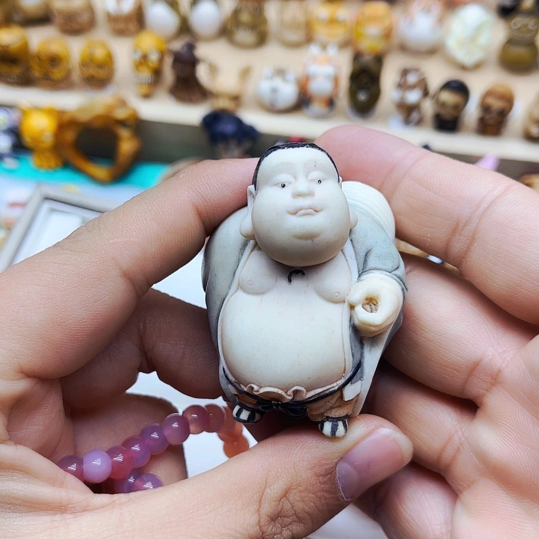 鹿骨摆件零零落落啦啦