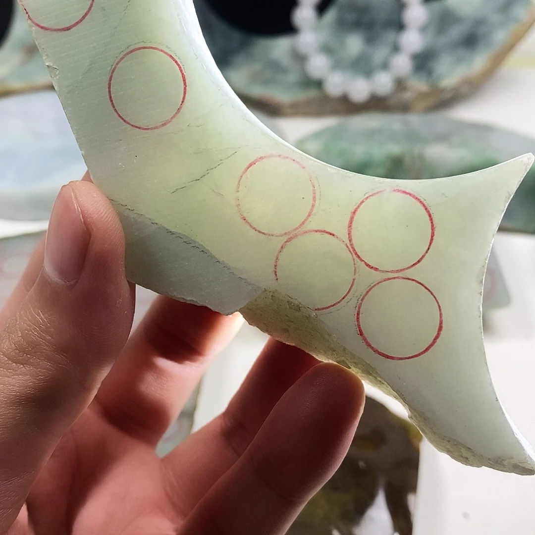 翡翠散珠天然缅甸翡翠a货20