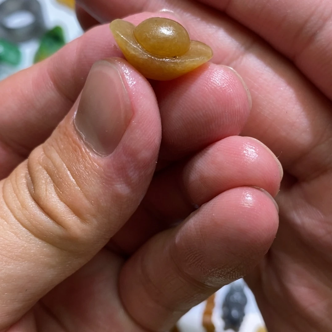 定制翡翠未镶嵌元宝