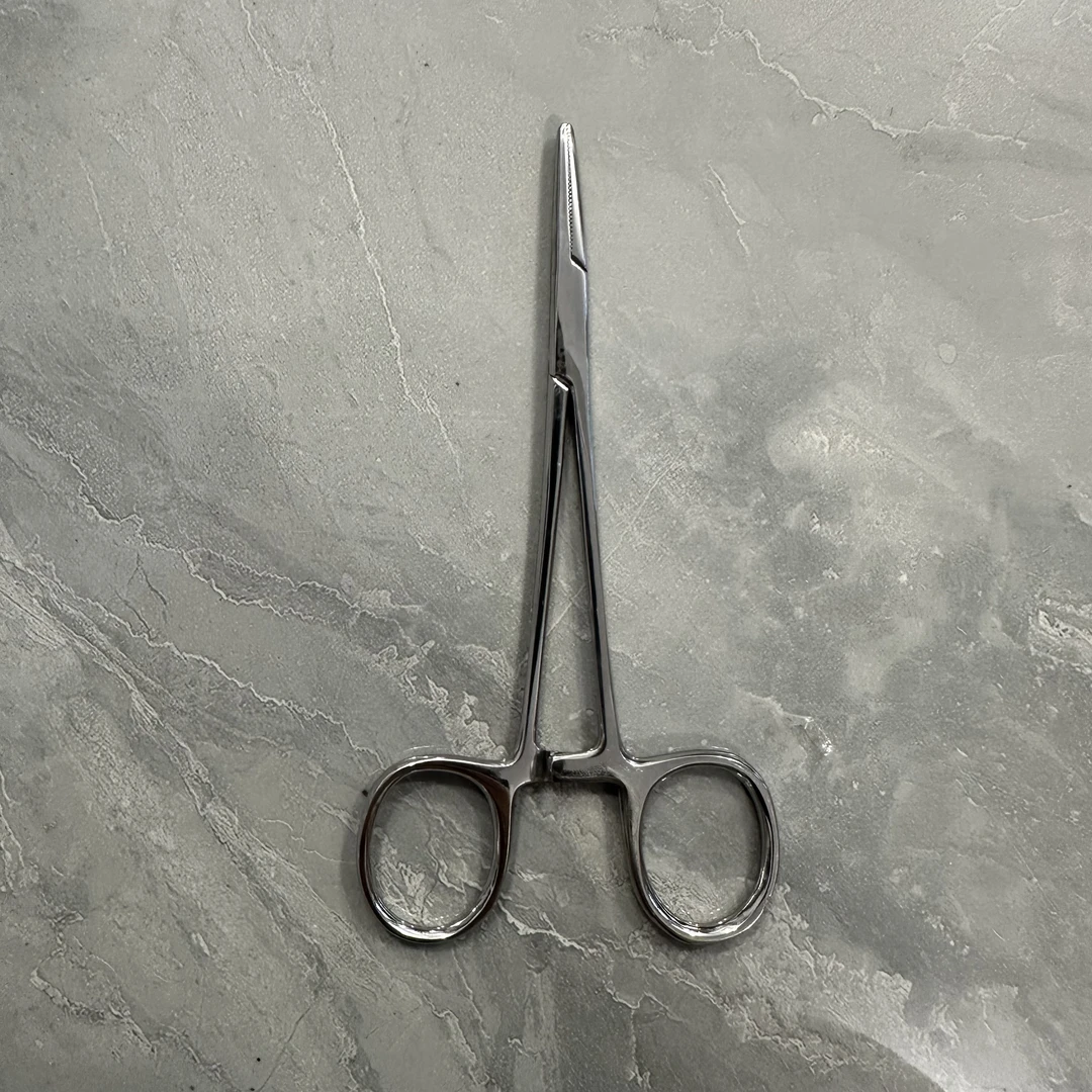 【513】不锈钢-小直钳（长12.5厘米）