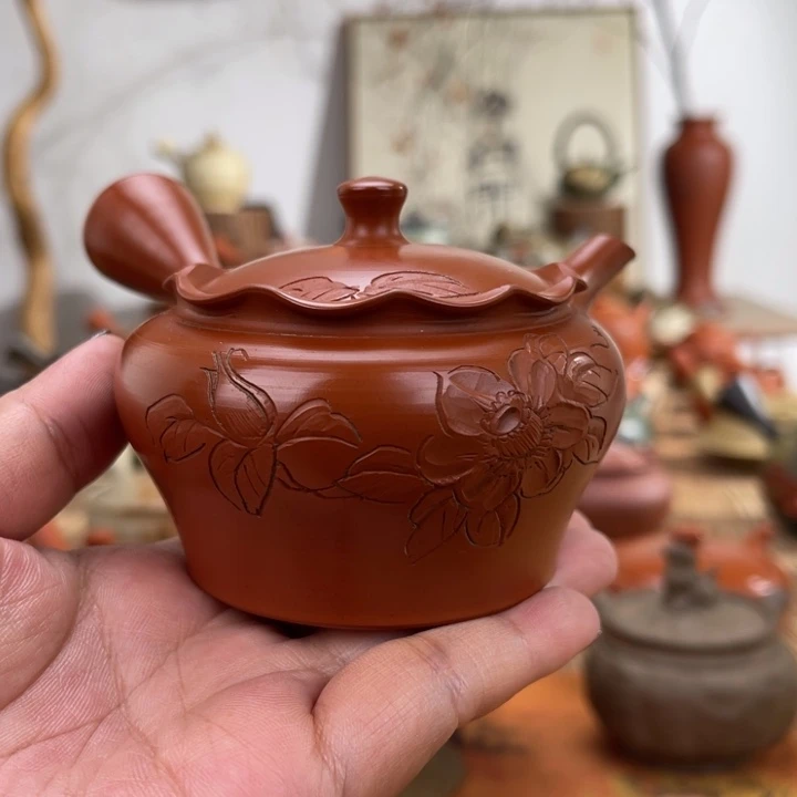 谷*常滑玉光手作茶壶