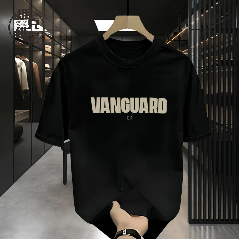 【香港Vicuvini&shirt轻奢男装】百搭印花纯棉时尚休闲潮流ins风