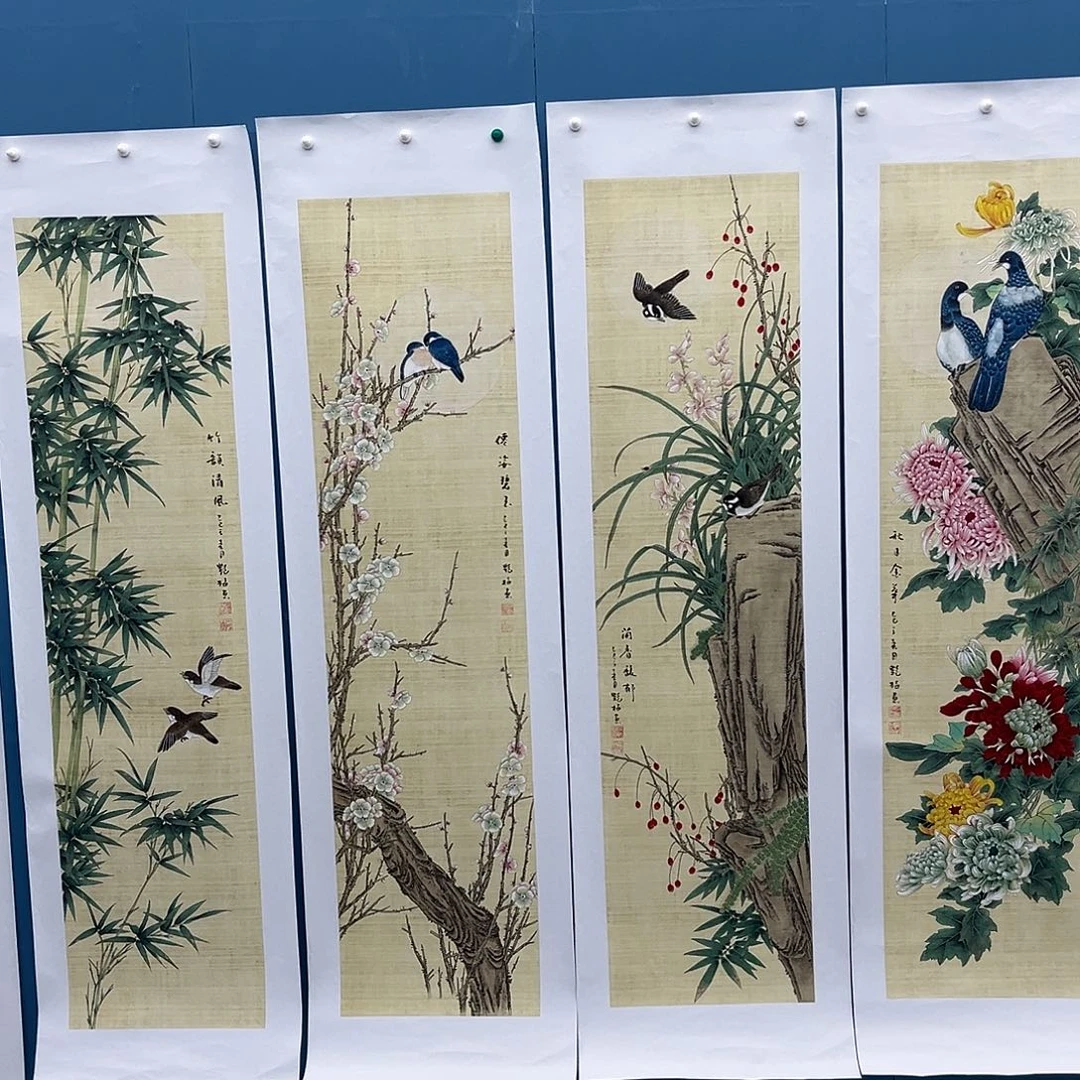 国画纯手绘作品欣赏