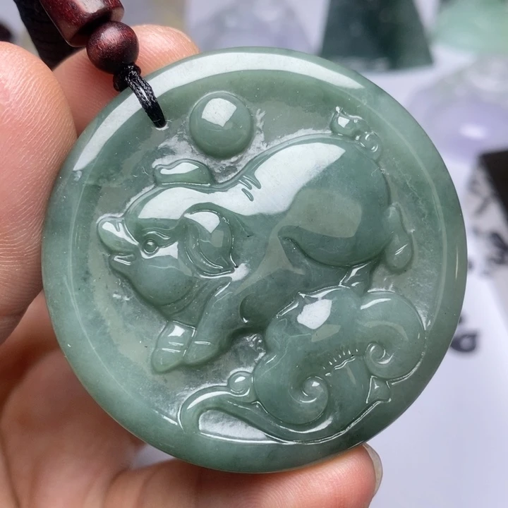 颈饰未镶嵌翡翠翡翠