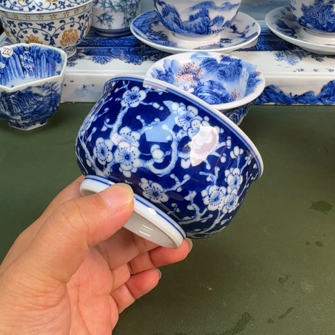 景德镇纯手绘茶具圆圆212