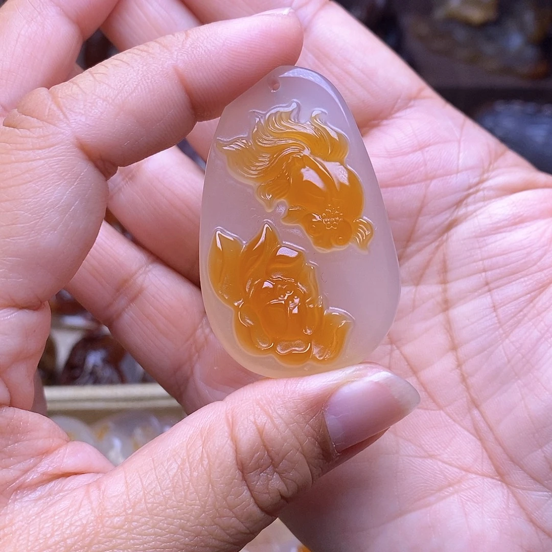 玛瑙/玉髓未镶嵌颈饰