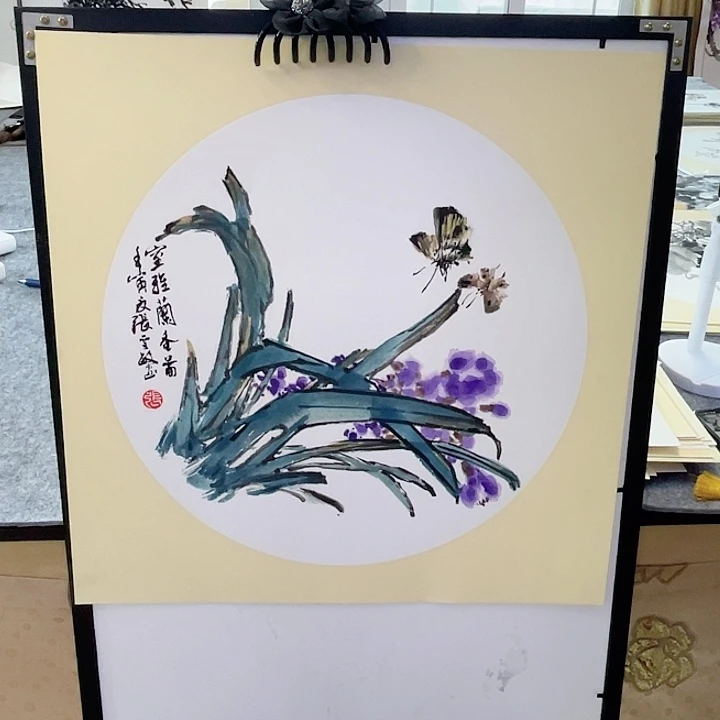 国画张圣敏先生纯手绘作品