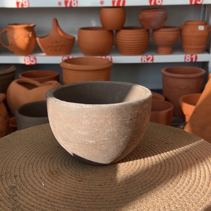 红陶紫砂盆 15×10