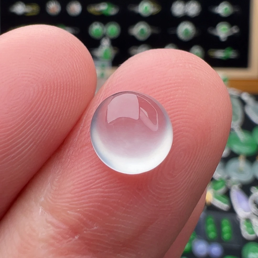 翡翠未镶嵌颈饰蛋面7.5