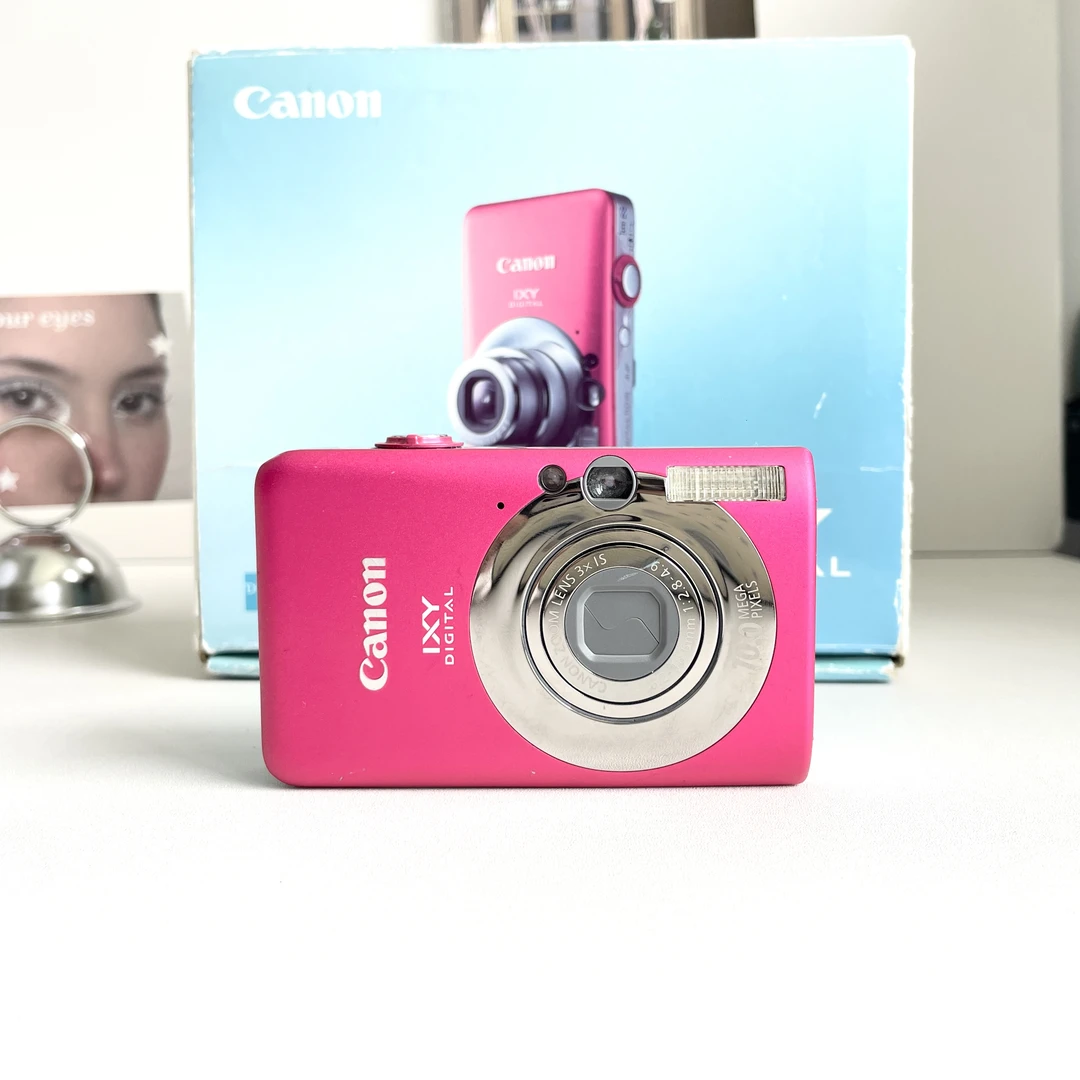 95新 Canon/佳能 ixus95粉色日版 带原盒 1000万像素3倍变焦