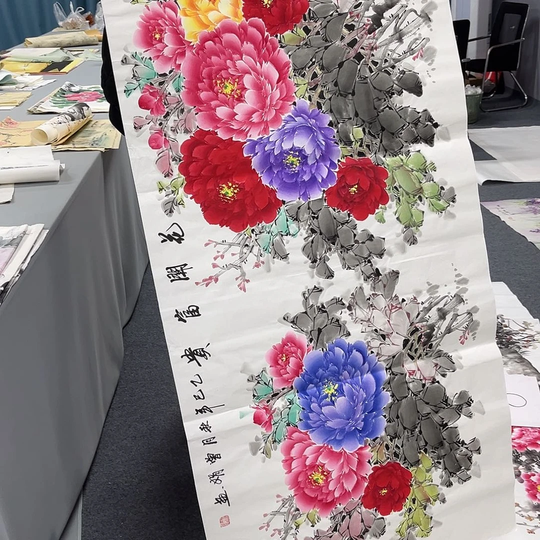 国画国画老师作品