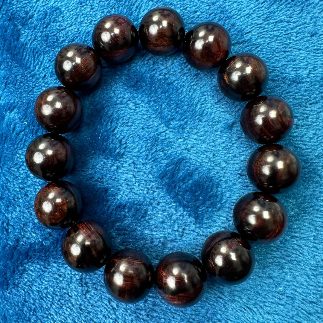 海南黄花梨15mm精品文玩手串