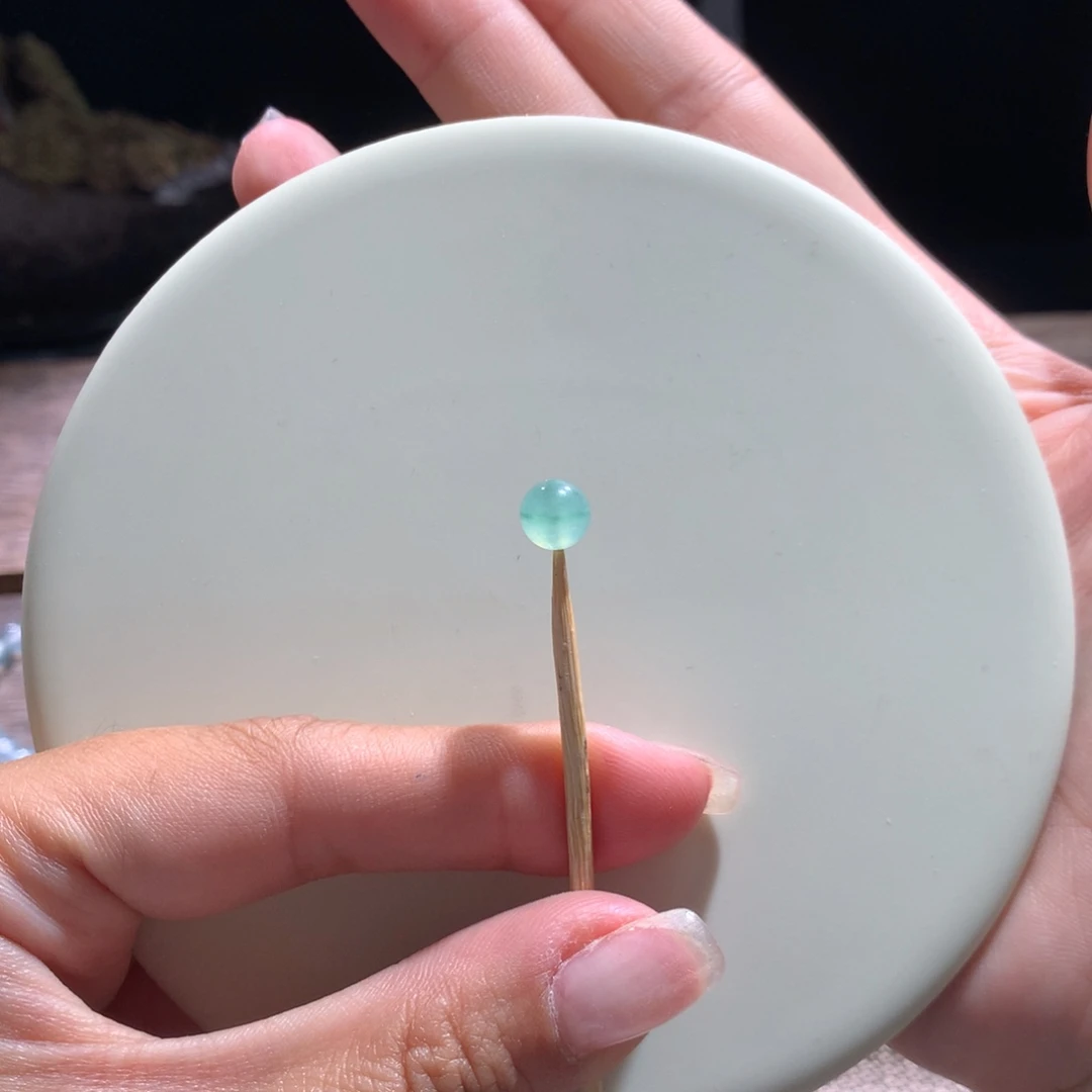未镶嵌手链翡翠品质冰飘阳绿
