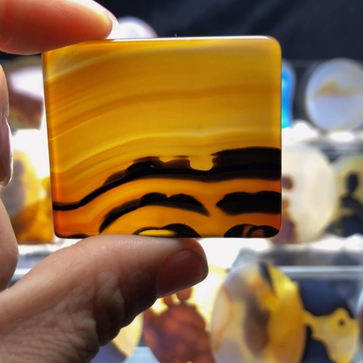 合金玛瑙/玉髓珠宝奇石142