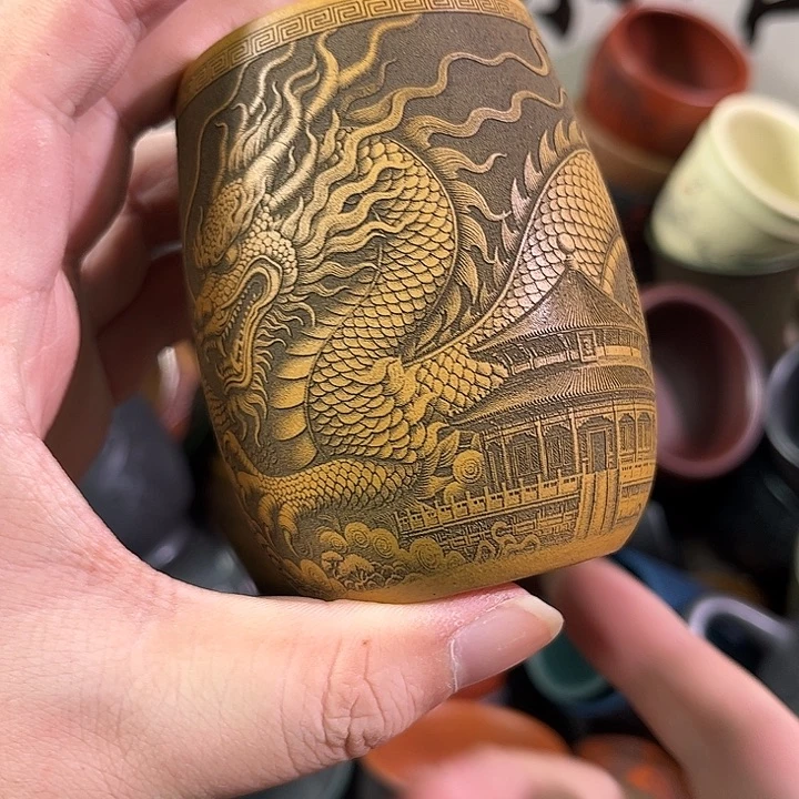 茶杯紫砂全手工紫砂主人被