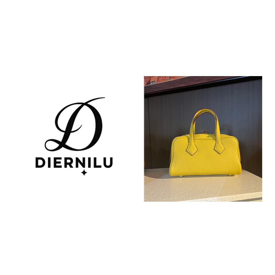 【晚晚真皮高定】22CM原创高定真皮-小鸡黄维多利亚mini-J045