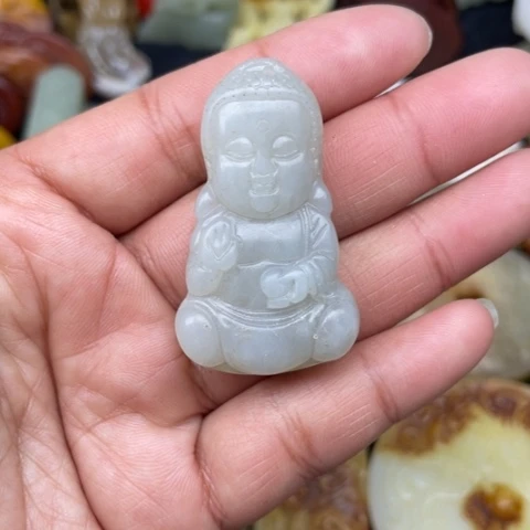 蛇纹石玉颈饰未镶嵌62