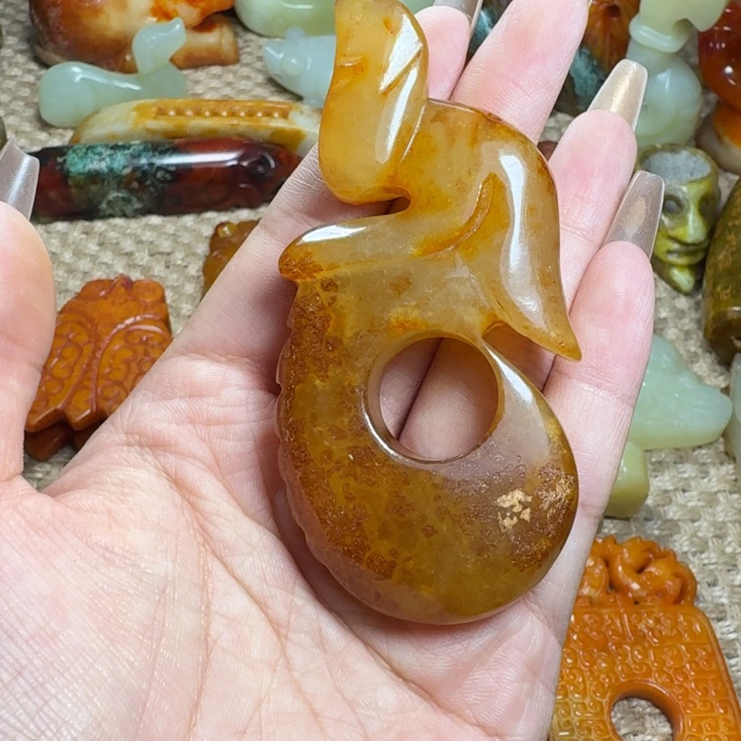 吊坠白玉菩提挂件