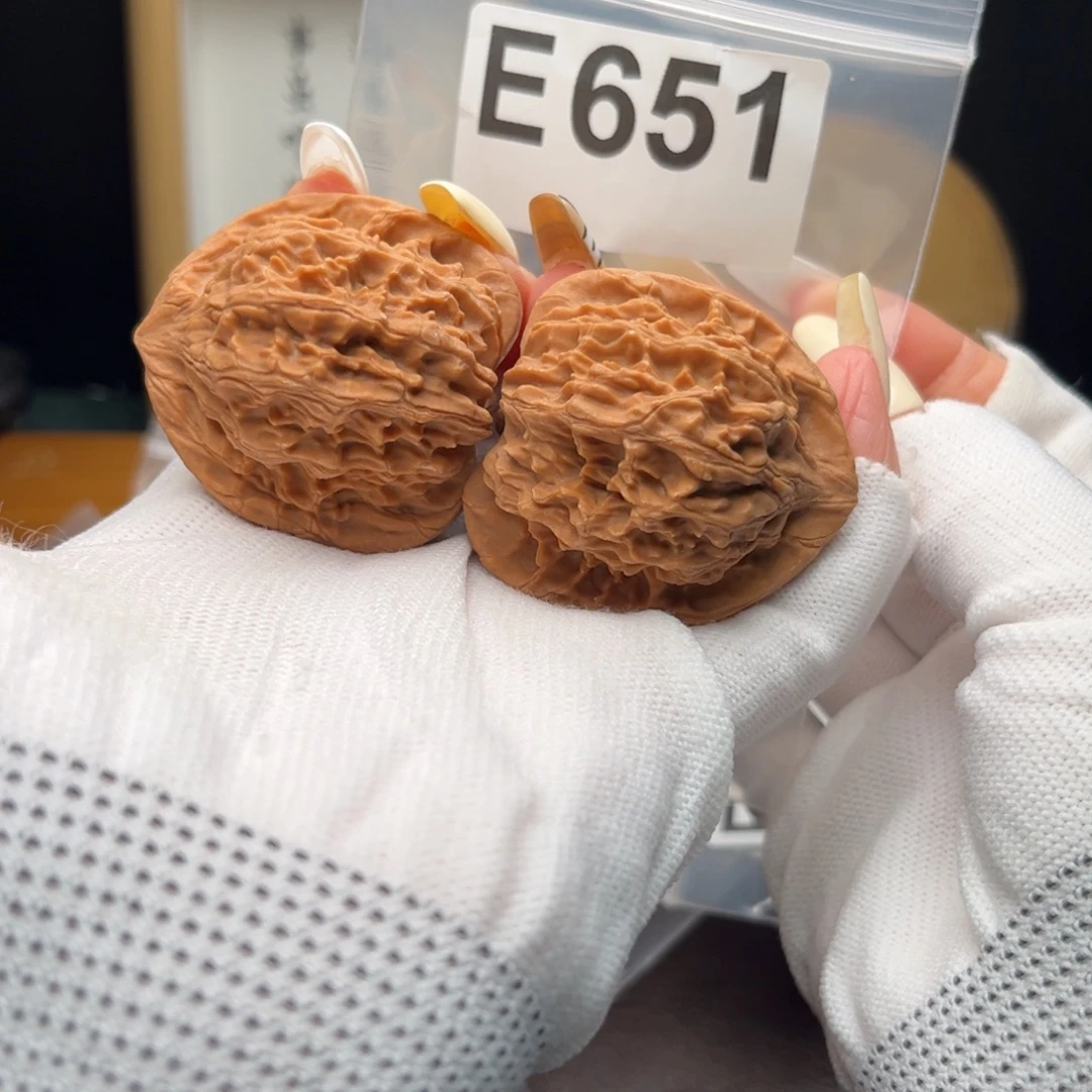 把件文玩核桃41红狮子e651