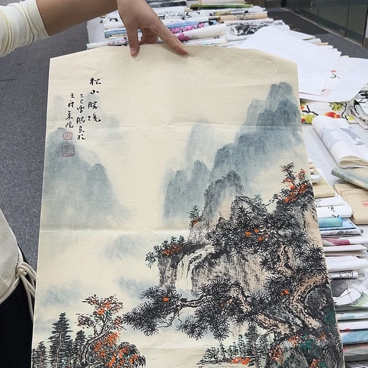 国画国画作品纯手绘