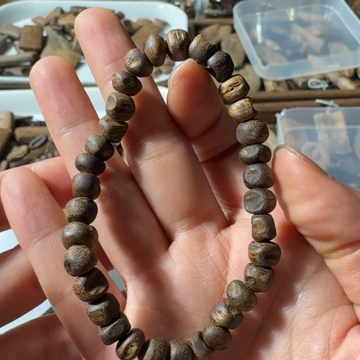 沉香碎屑沉香九九沉奇楠沉香留疤5.9g