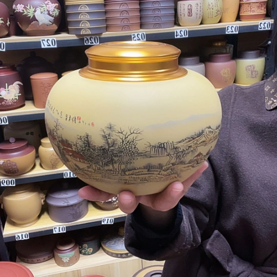 【闪购商品】紫砂茶叶罐紫砂茶叶罐