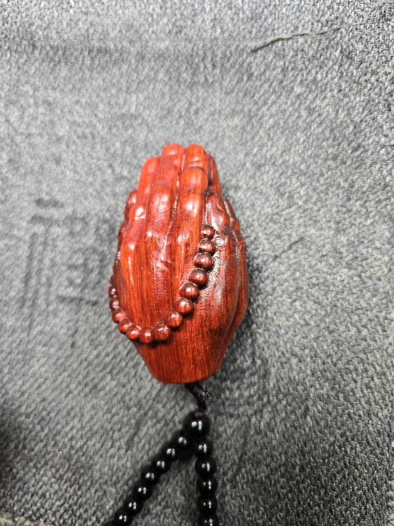 佛手   红木佛手手把件摆件