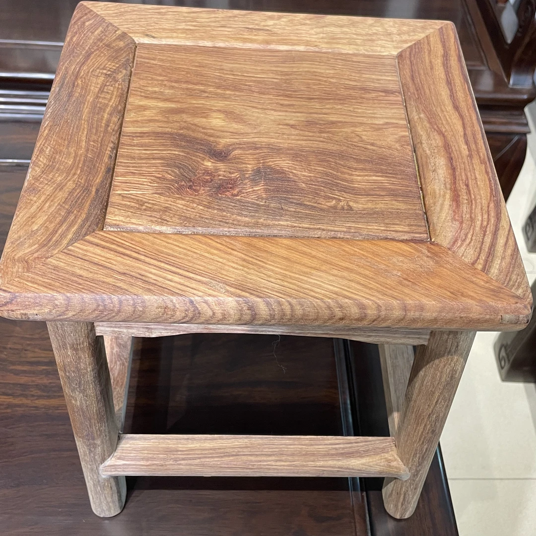 原木色凳沙发小凳复古凳子矮凳书桌角几鞋凳茶几方形家用