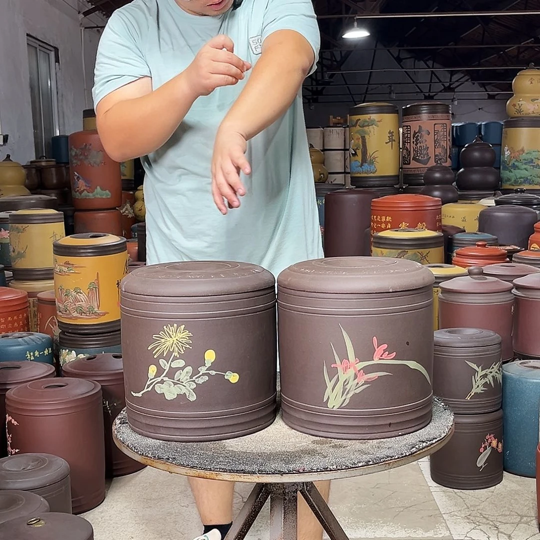 茶叶罐紫砂茶叶罐