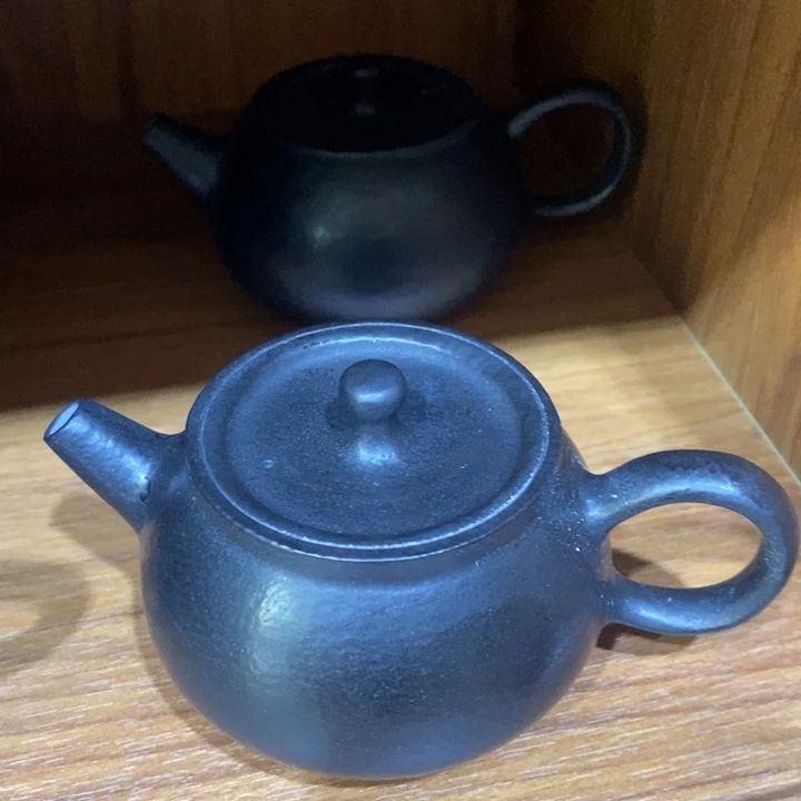 冰碛岩石雕茶壶思源壶
