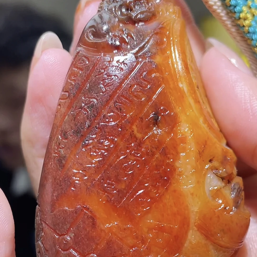 手把件货玉石把玩件文玩摆件D2