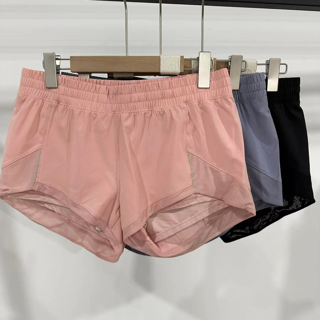 【什么都有】BZLL女士假两件短裤 瑜伽短裤 跑步健身短裤 尾货 超好