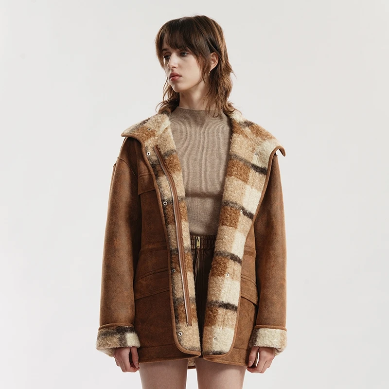 DY【高定设计师】冬季加厚中长外套女307