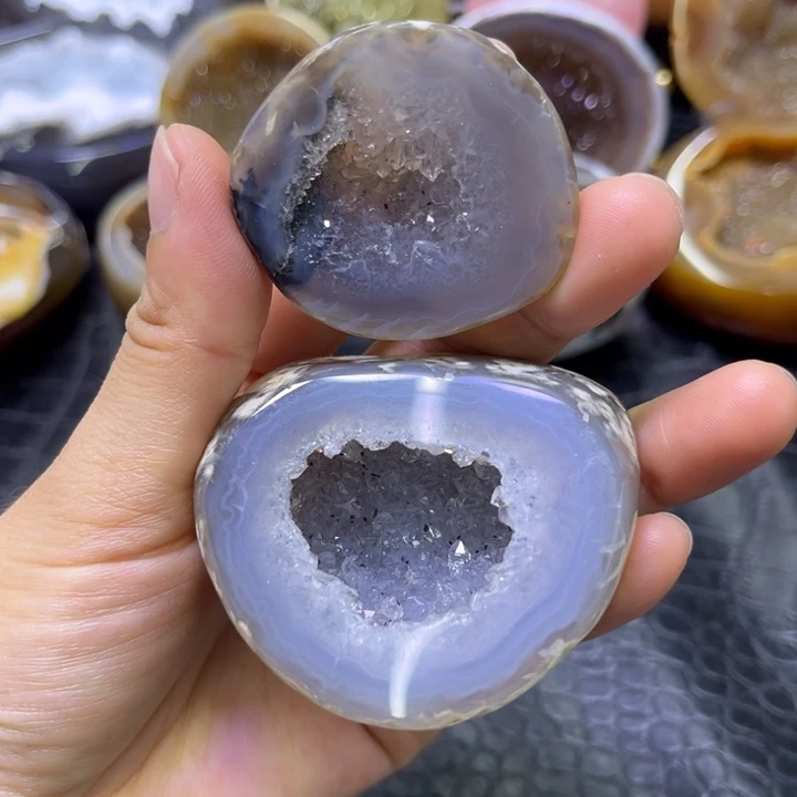 未镶嵌发饰水晶蓝晶盆