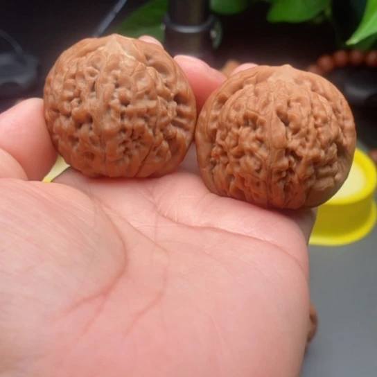 把件文玩核桃莲花
