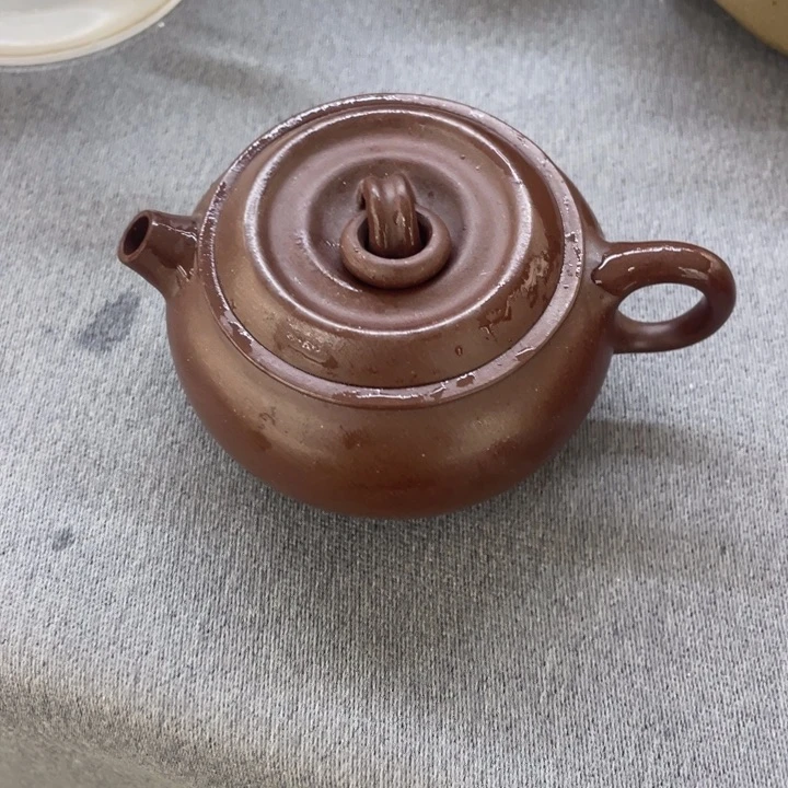 紫砂茶壶紫砂壶单环小壶