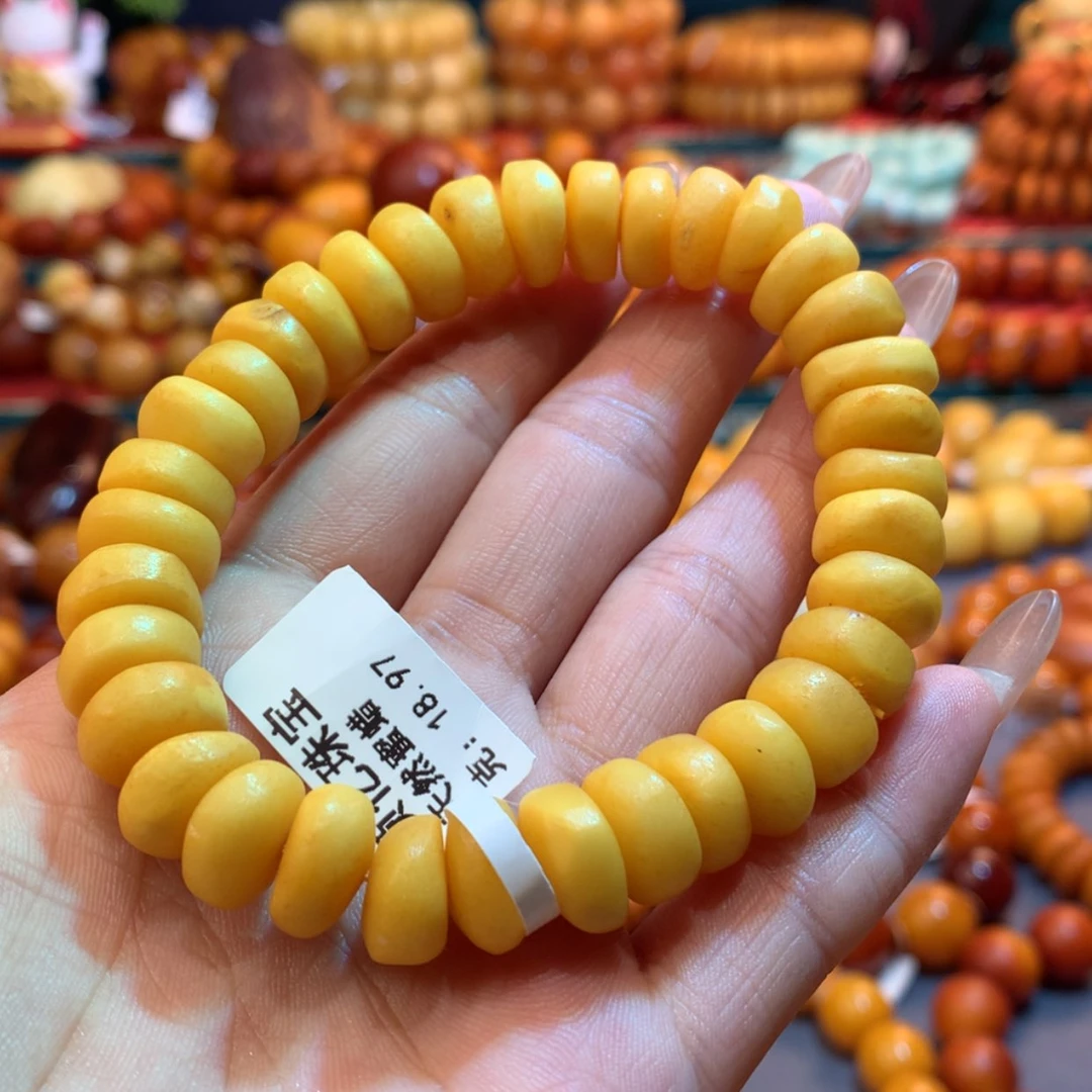 【闪购商品】蜜蜡手串未镶嵌蜜蜡