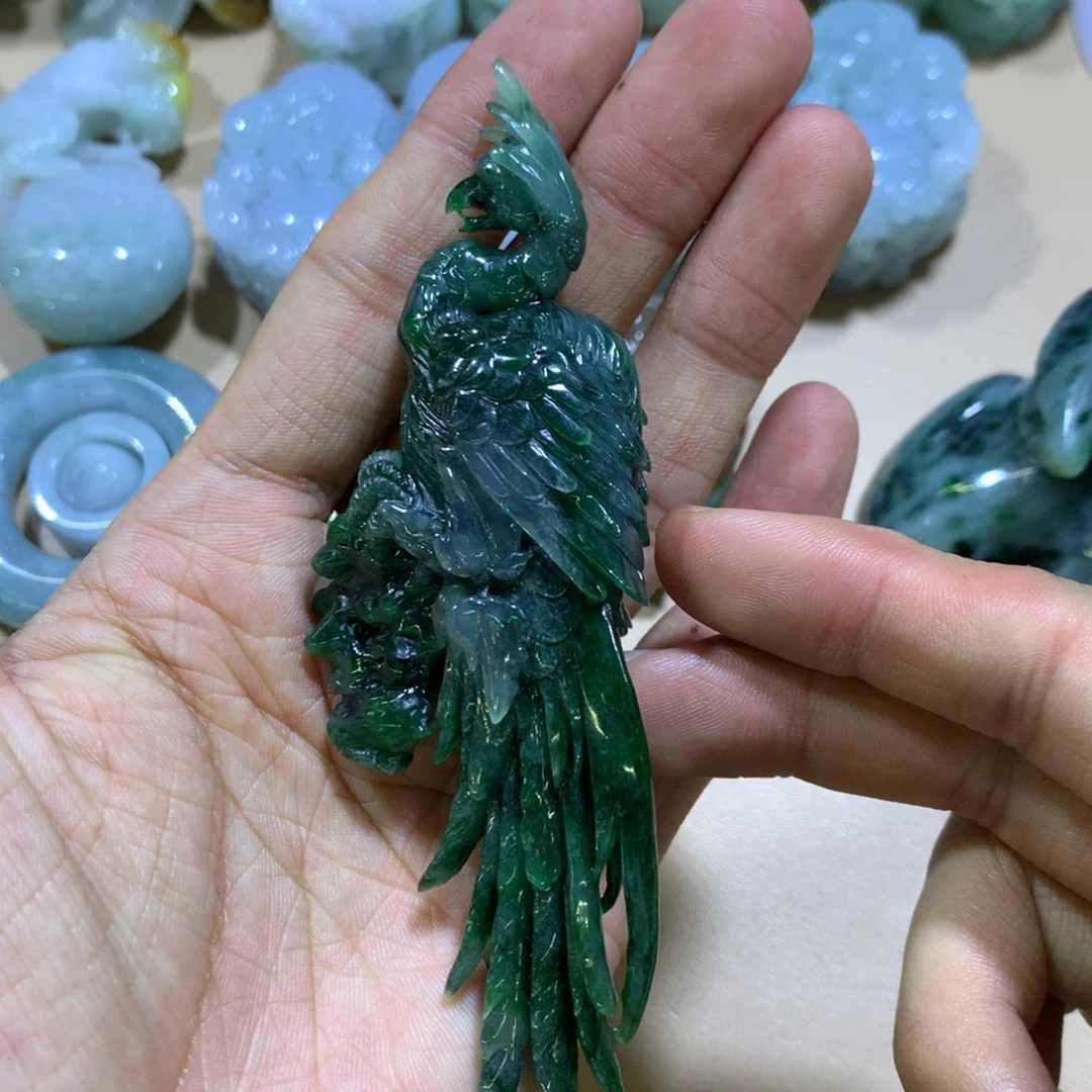 未镶嵌把件翡翠用****1