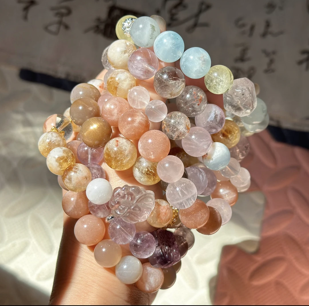 《粉袋子》只碰不欧 设计款手链