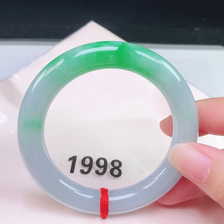 翡翠未镶嵌手镯54.2