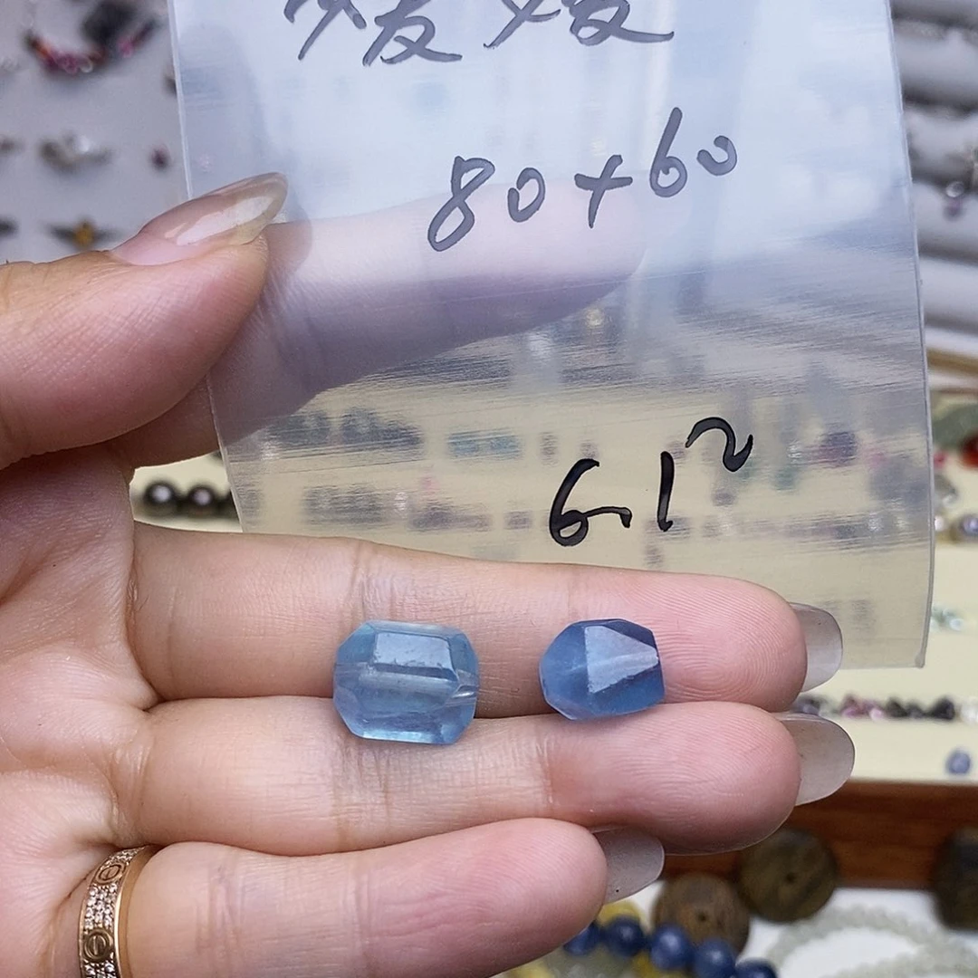 海蓝宝石裸石未镶嵌媛**6
