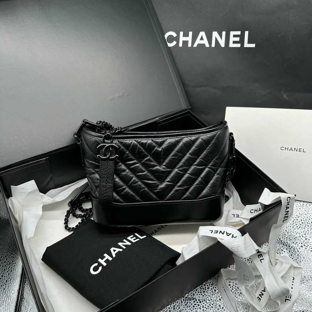 Chanel/香奈儿 单肩包 v纹小号so black流浪 fb6806/2507