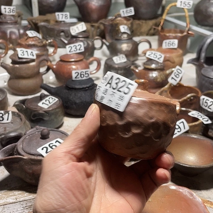 纯手工柴烧茶具精品