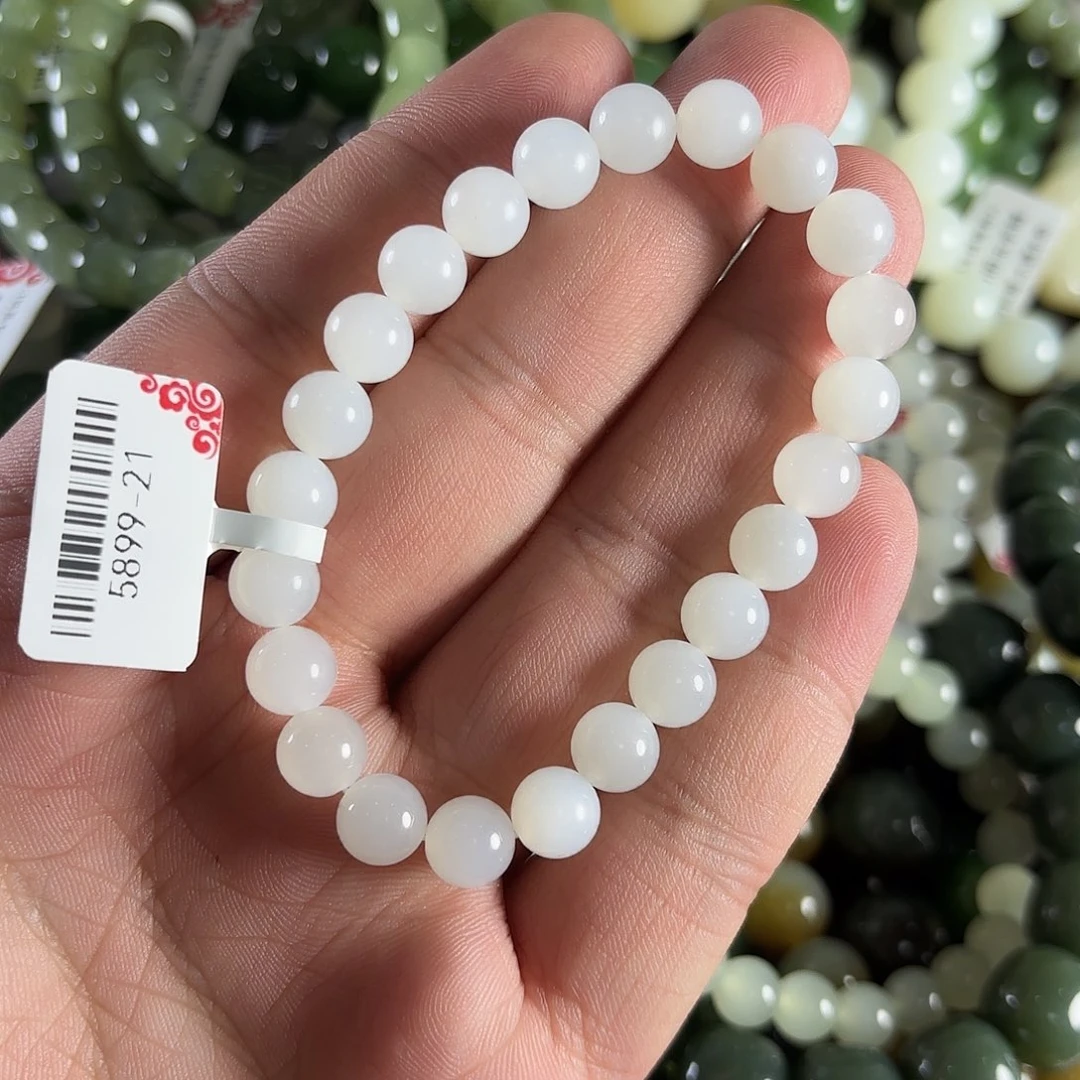 和田玉手链未镶嵌我320