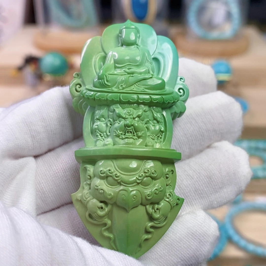 绿松石未镶嵌珠宝奇石